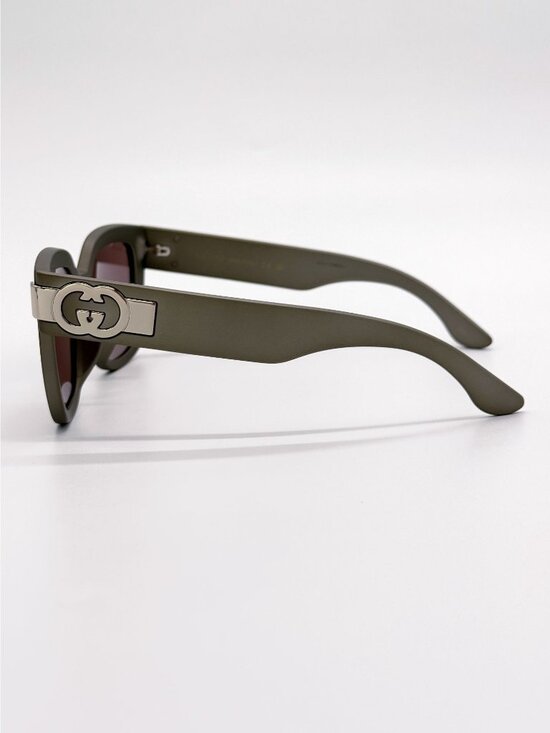 NEW GUCCI SUNGLASSES GG1690SK 003 GRAY WOMEN EYEWEAR